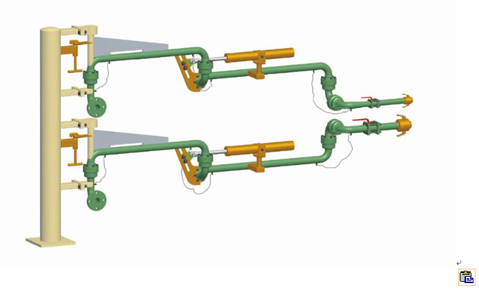 AL2543底部装卸(液化气    丙烯）鹤管